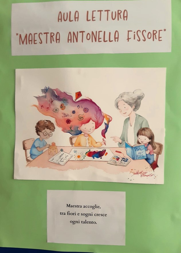 Acquerello maestra inclusiva